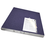 VISIONCHART AUTEX ACOUSTIC FABRIC PEEL N STICK TILES 600 X 600MM BLUSH PACK 6