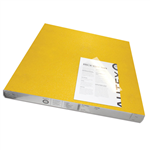 VISIONCHART AUTEX ACOUSTIC FABRIC PEEL N STICK TILES 600 X 600MM CITRUS PACK 6