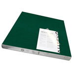 VISIONCHART AUTEX ACOUSTIC FABRIC PEEL N STICK TILES 600 X 600MM EMERALD PACK 6