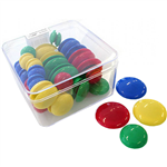 VISIONCHART MAGNETIC BUTTONS ASSORTED PACK 48