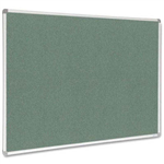 VISIONCHART CORPORATE FELT PINBOARD ALUMINIUM FRAME 1200 X 1200MM GREY