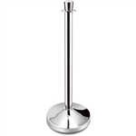 EXECUTIVE Q SENATOR QUEUE STAND POLISHED STAINLESS STEEL