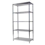 ACERACK WIRE SHELVING 1800 X 900 X 450MM CHROME