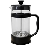 CONNOISSEUR COFFEE PLUNGER 8 CUP 1 LITRE BLACK