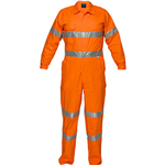 PRIME MOVER MA922 LIGHTWEIGHT COVERALL WITH METAL STUD CLOSURE AND TAPE