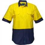 PRIME MOVER MS902 COTTON DRILL SHIRT 2TONE COLLAR
