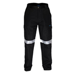 PRIME MOVER MW70ET LIGHTWEIGHT CARGO PANTS WITH DOUBLE CARGO POCKETS AND TAPE