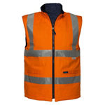 PRIME MOVER MV278 COTTON VEST REVERSIBLE DAYNIGHT