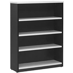 OXLEY BOOKCASE 4 SHELF 900 X 315 X 1200MM WHITEIRONSTONE