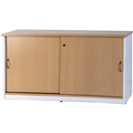 OXLEY CREDENZA 1500 X 450 X 730MM OAKWHITE