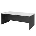 OXLEY DESK 1800 X 750 X 730MM WHITEIRONSTONE