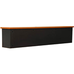 OXLEY RECEPTION HOB 1500 X 300 X 450MM BEECHIRONSTONE