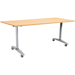 SUMMIT FLIP TOP TABLE 1500 X 750MM BEECH