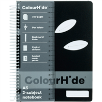 Coloured Cover Spiral Notebooks